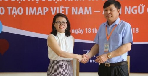 [Dân trí] Đại học Đại Nam ký kết hợp tác chiến lược cùng IMAP Việt Nam