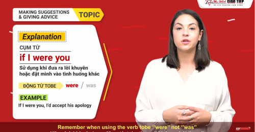 Cách đưa lời khuyên bằng tiếng Anh của người bản địa