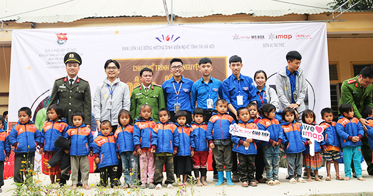Đông ấm cùng IMAP - Chung tay sưởi ấm vùng cao Nghệ An