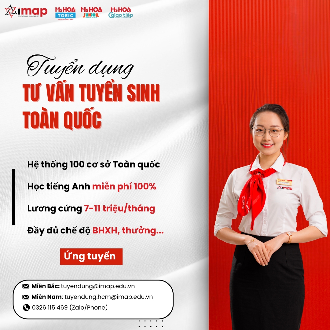 TUYỂN DỤNG NHÂN VIÊN TELESALE FULL-TIME/ PART- TIME ( THU NHẬP FULL-TIME TỪ 13.000.000-20.000.000 VNĐ/ PART-TIME TỪ 3.000.000-6.000.000 VNĐ)