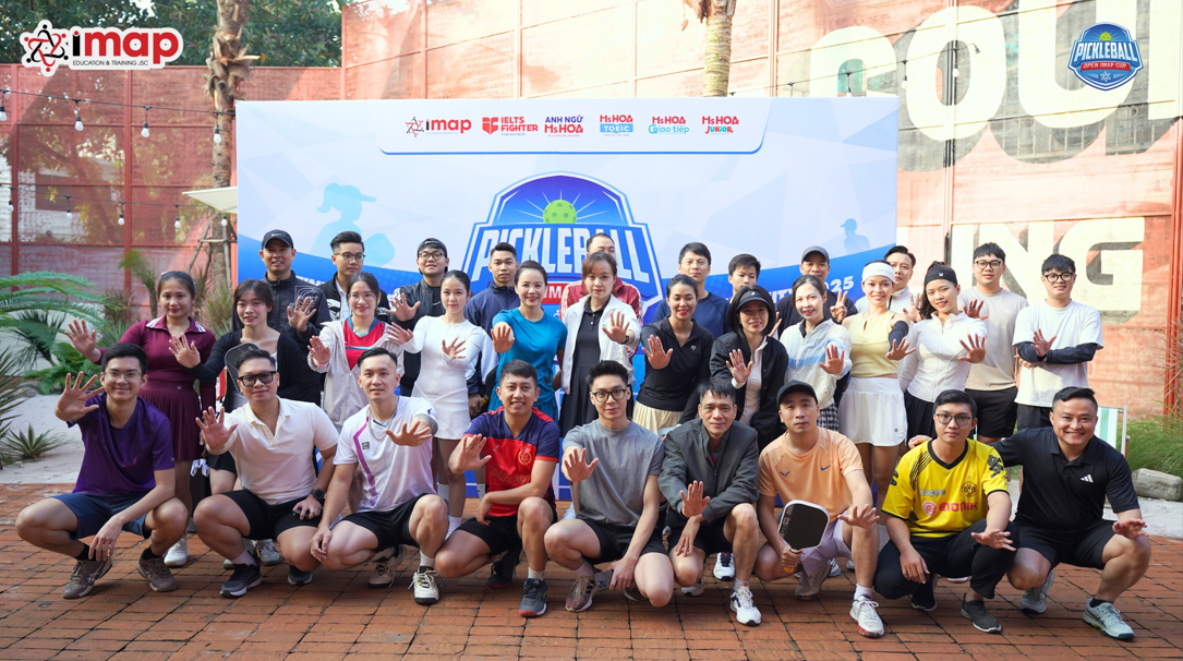 GIẢI PICKLEBALL IMAP CUP 2025: Khép lại mùa giải đầu tiên đầy cảm xúc và tinh thần gắn kết